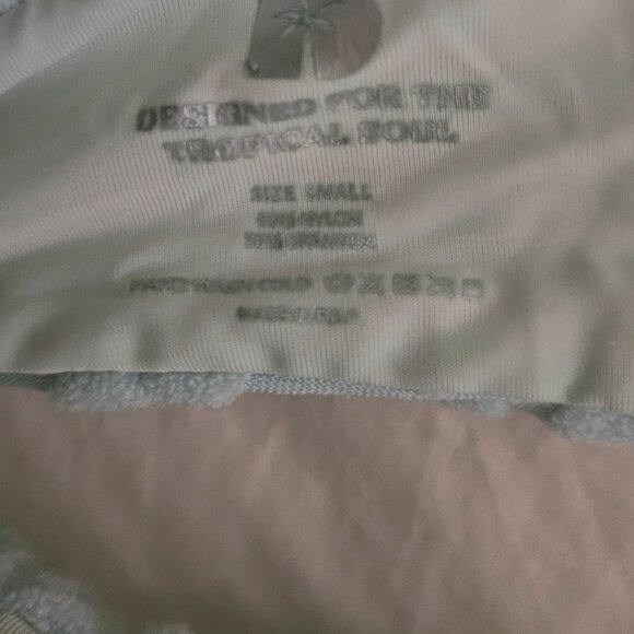 Blackbough Swim "Thea" Light Blue terry bikini Small - Picture 4 of 5